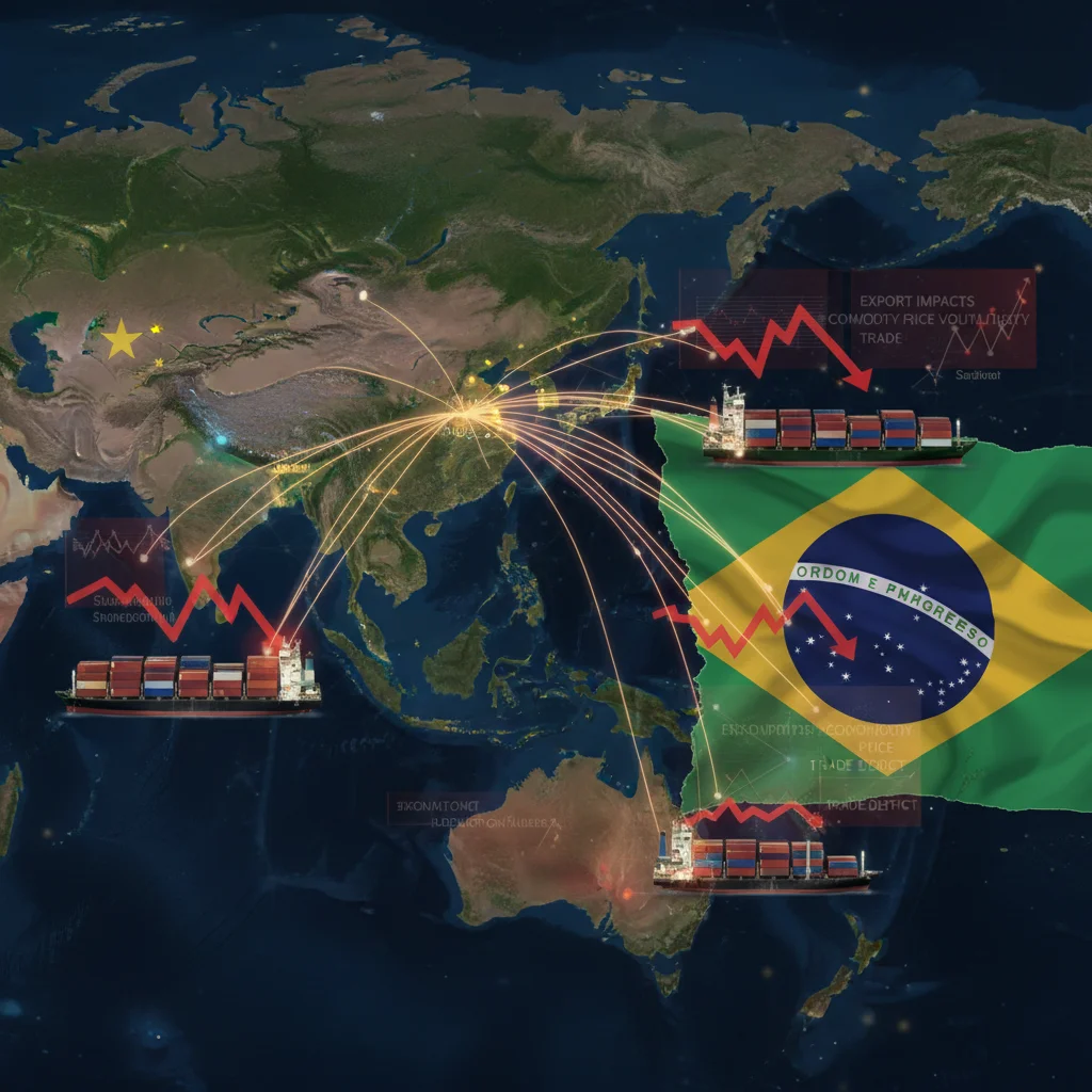 Desaceleração da China e Exportações Brasileiras: Impacto Futuro