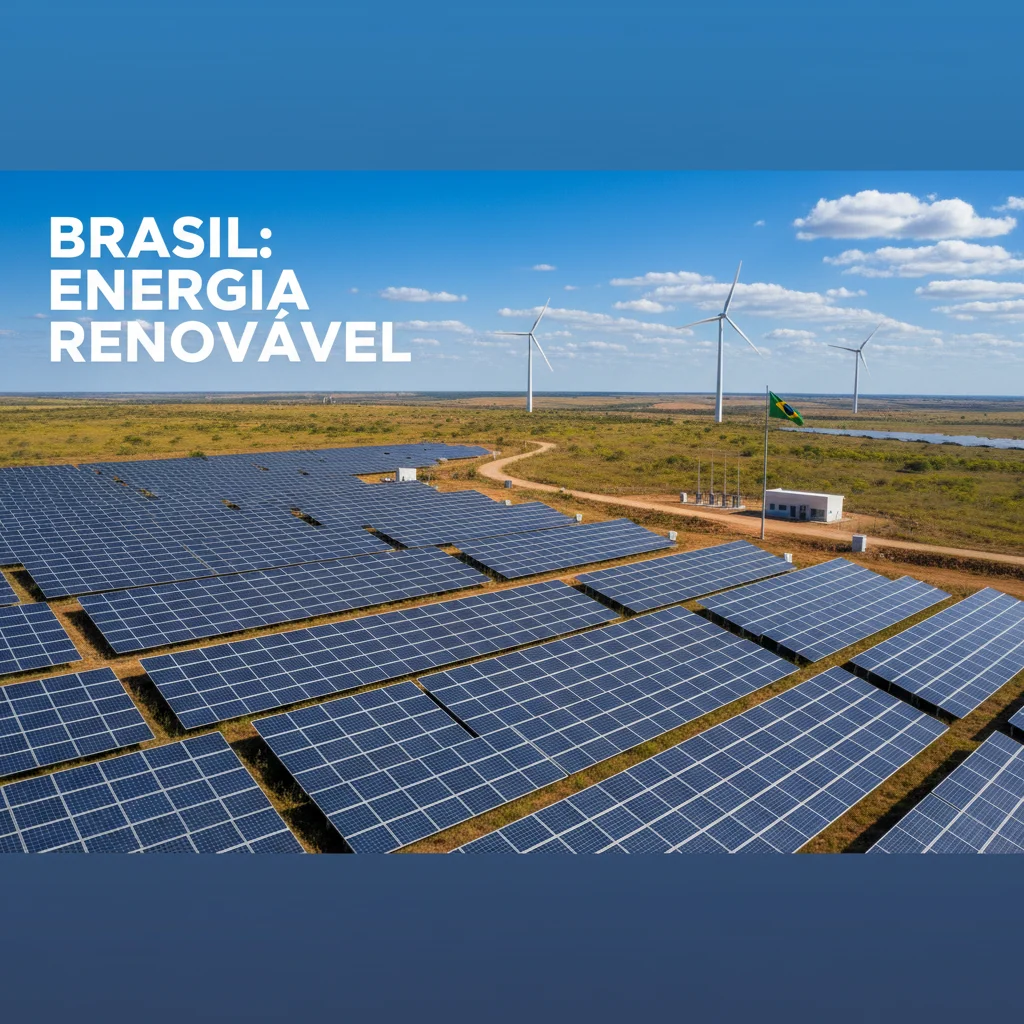 Brasil: R$ 50 Bilhões em Energias Renováveis até 2030