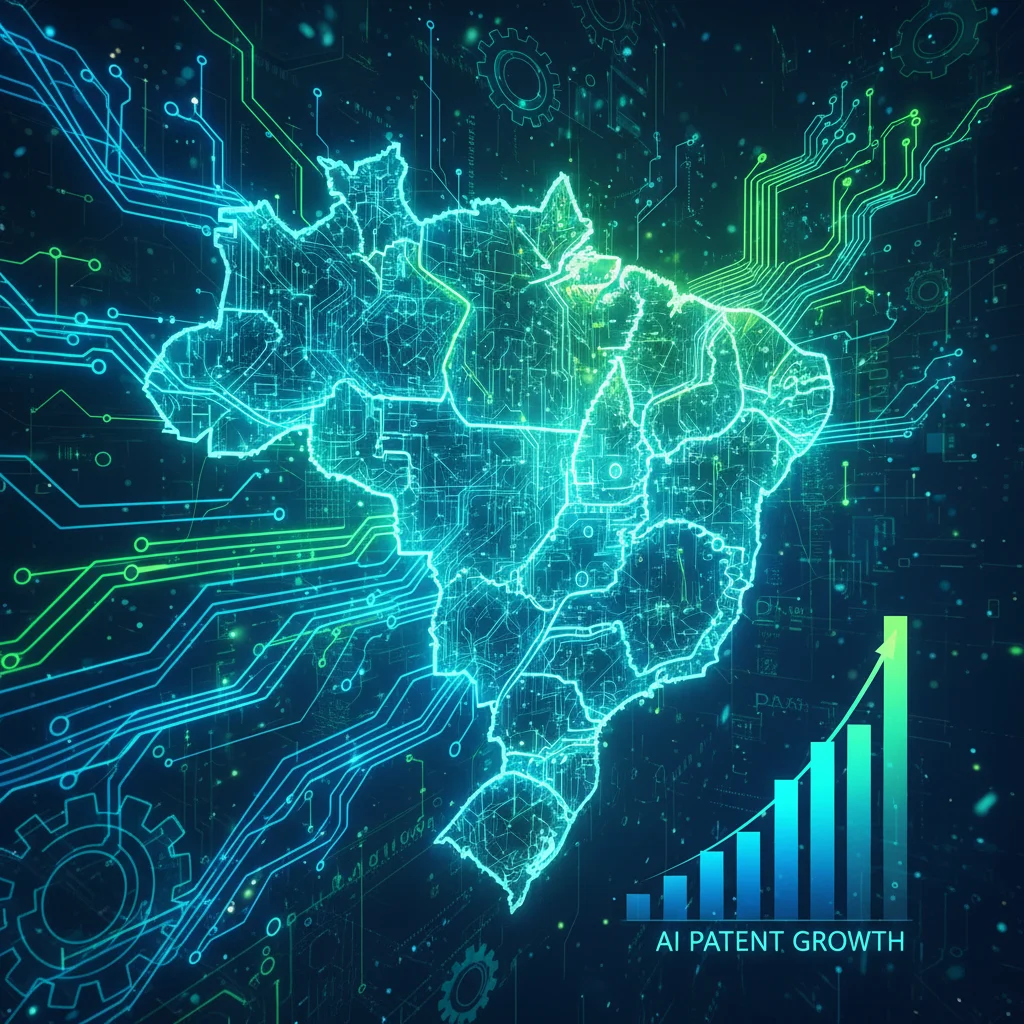 Patentes de IA no Brasil: Crescimento de 25% em 6 Meses
