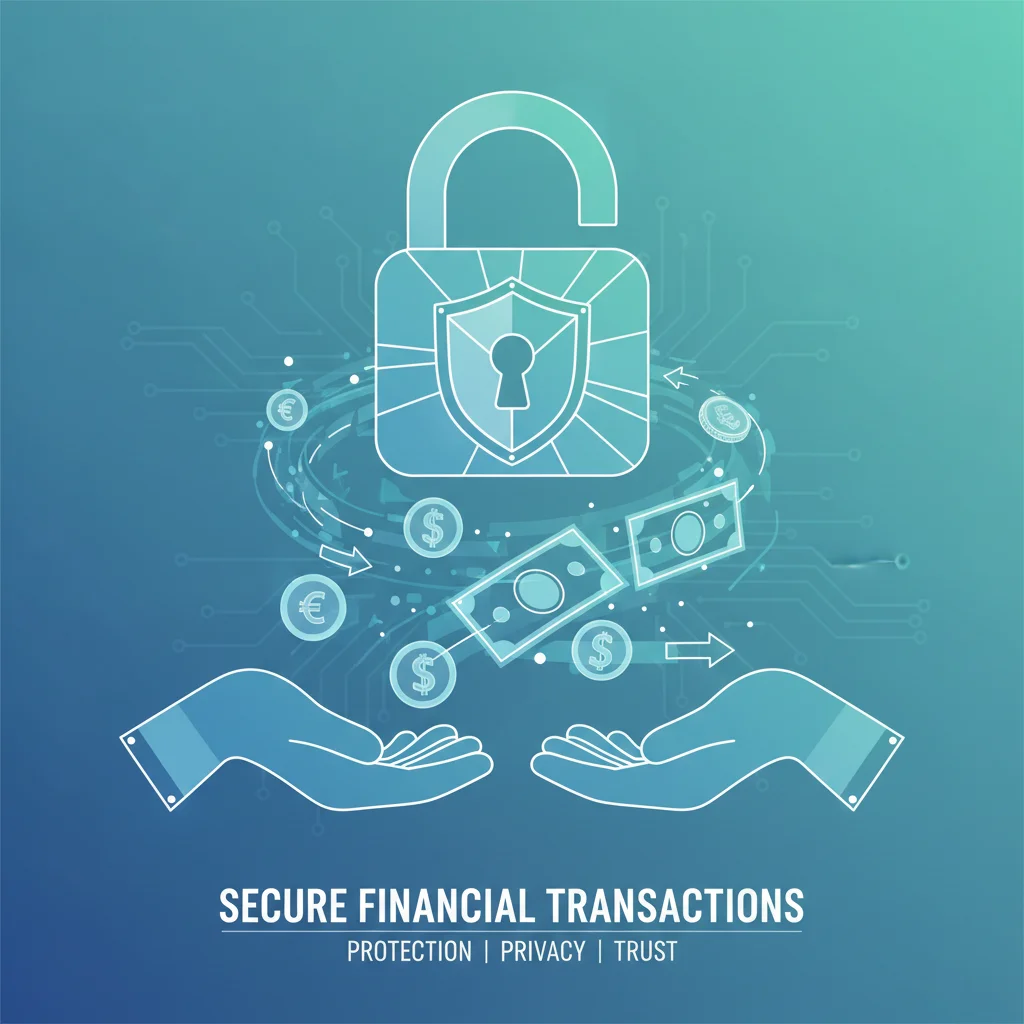 Ilustração de um escudo e cadeado digital, simbolizando a segurança nas transações financeiras do Pix.