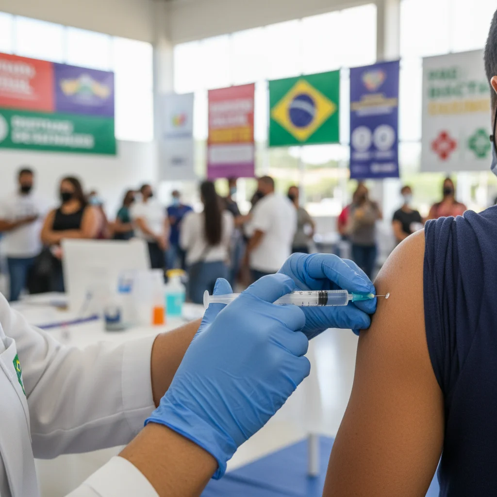 Vacinação Gripe: Brasil Atinge 70% da Meta em 3 Semanas